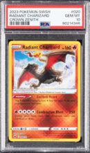 2023 POKEMON SWSH RADIANT CHARIZARD GEM MT 10 CROWN ZENITH